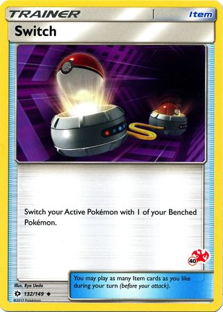 Switch (132/149) (Charizard Stamp #40) [Battle Academy 2020] | Card Citadel