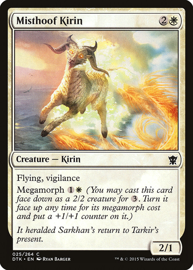 Misthoof Kirin [Dragons of Tarkir] | Card Citadel