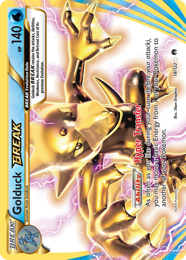 Golduck BREAK (18/122) [XY: BREAKpoint] | Card Citadel