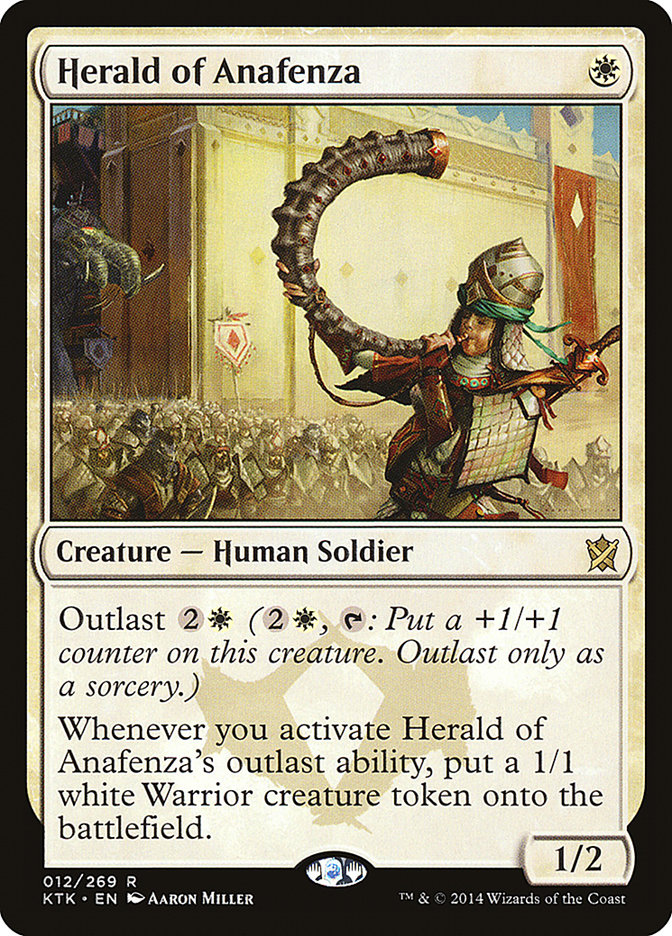 Herald of Anafenza [Khans of Tarkir] | Card Citadel