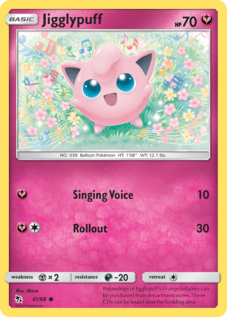 Jigglypuff (41/68) [Sun & Moon: Hidden Fates] | Card Citadel