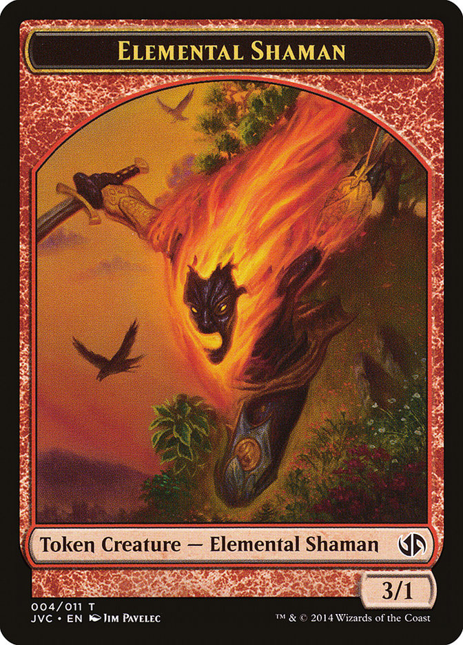 Elemental Shaman Token (Jace vs. Chandra) [Duel Decks Anthology Tokens] | Card Citadel