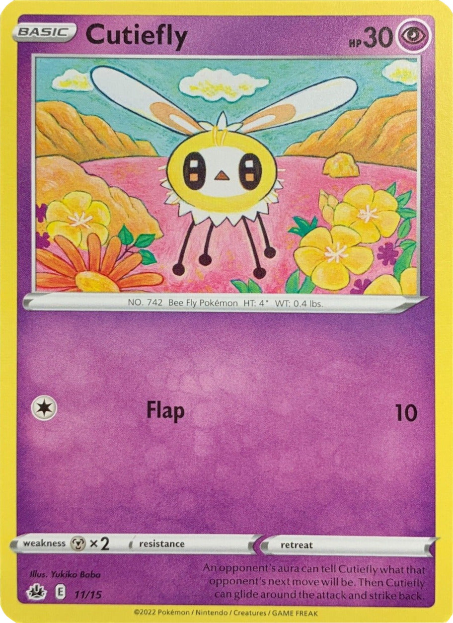 Cutiefly (11/15) [McDonald's Promos: Match Battle] | Card Citadel