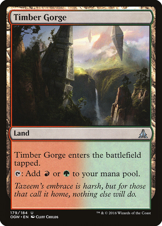 Timber Gorge [Oath of the Gatewatch] | Card Citadel