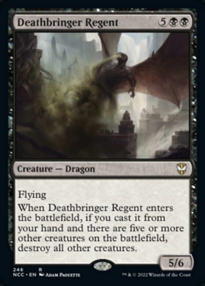 Deathbringer Regent [Streets of New Capenna Commander] | Card Citadel