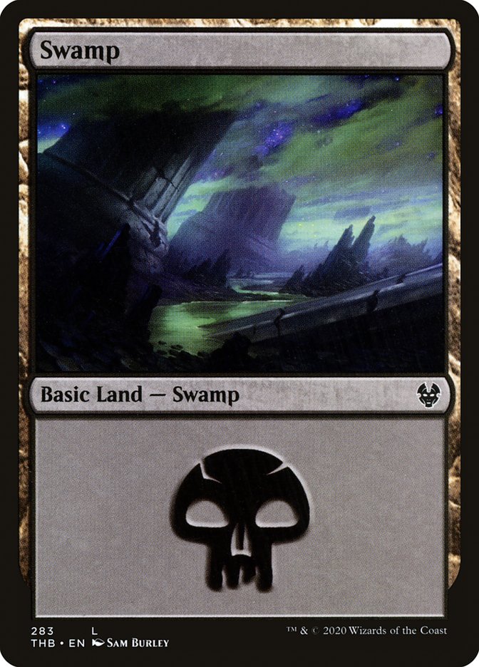 Swamp (283) [Theros Beyond Death] | Card Citadel