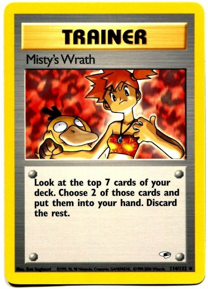 Misty's Wrath (114/132) [Gym Heroes Unlimited] | Card Citadel