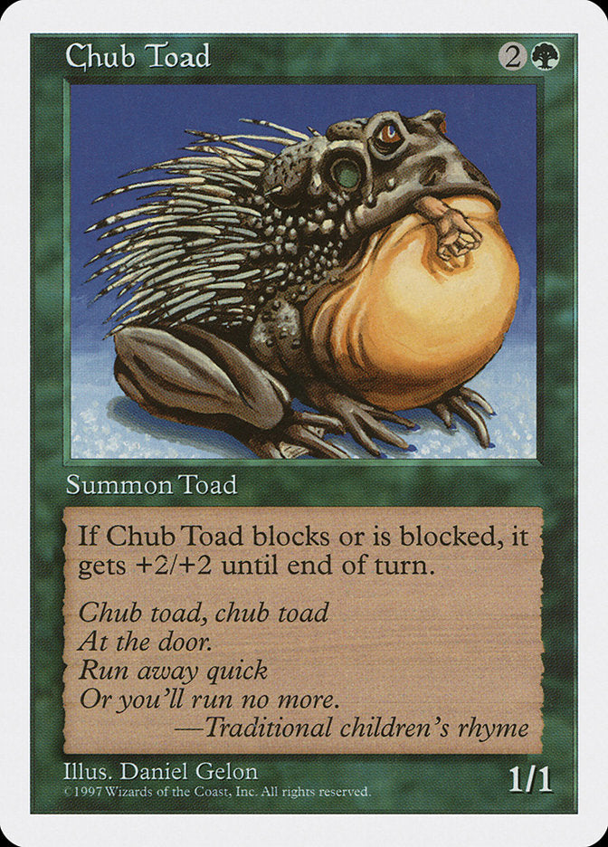 Chub Toad [Fifth Edition] | Card Citadel