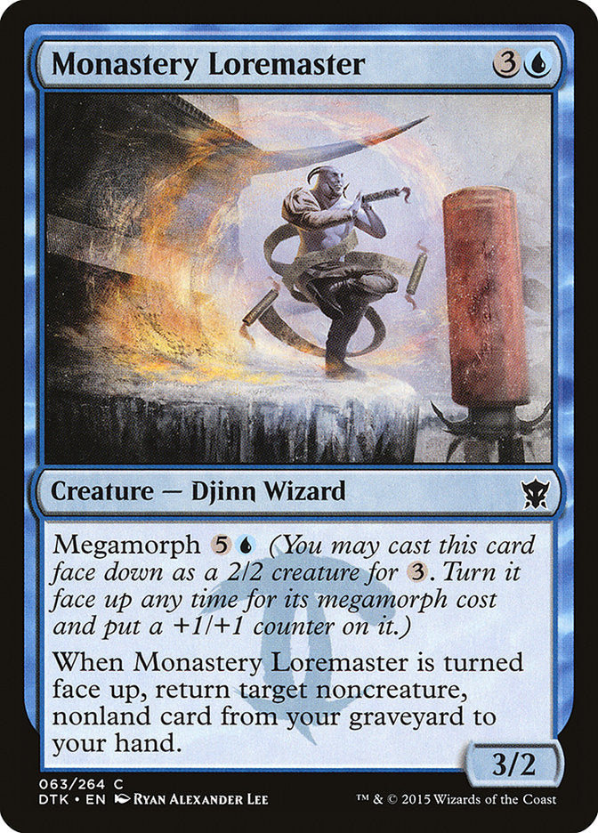 Monastery Loremaster [Dragons of Tarkir] | Card Citadel