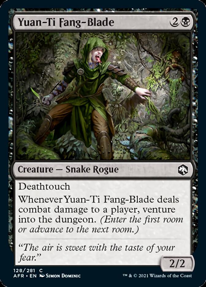 Yuan-Ti Fang-Blade [Dungeons & Dragons: Adventures in the Forgotten Realms] | Card Citadel