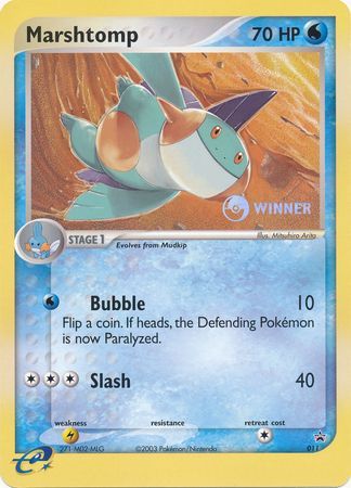 Marshtomp (011) (Jumbo Card) [Nintendo: Black Star Promos] | Card Citadel