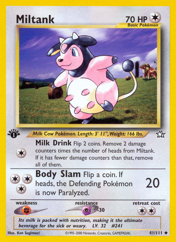 Miltank (41/111) [Neo Genesis 1st Edition] | Card Citadel