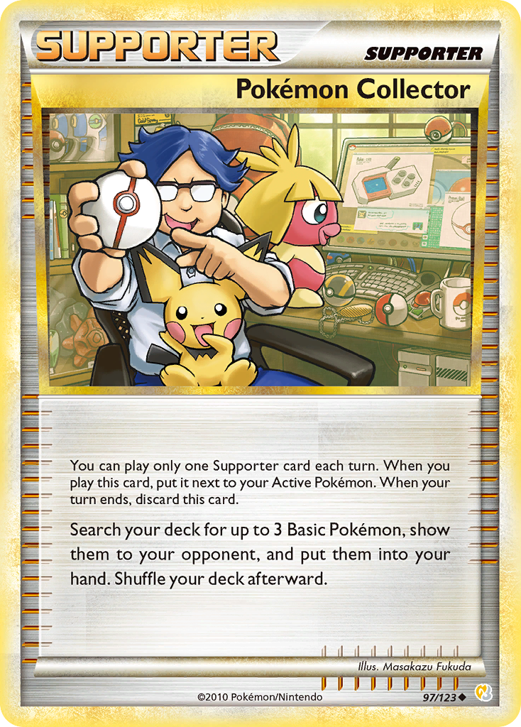 Pokemon Collector (97/123) [HeartGold & SoulSilver: Base Set] | Card Citadel