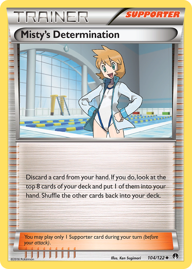 Misty's Determination (104/122) [XY: BREAKpoint] | Card Citadel