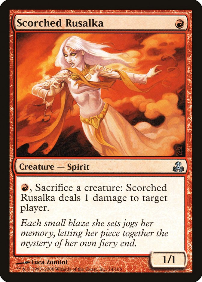 Scorched Rusalka [Guildpact] | Card Citadel