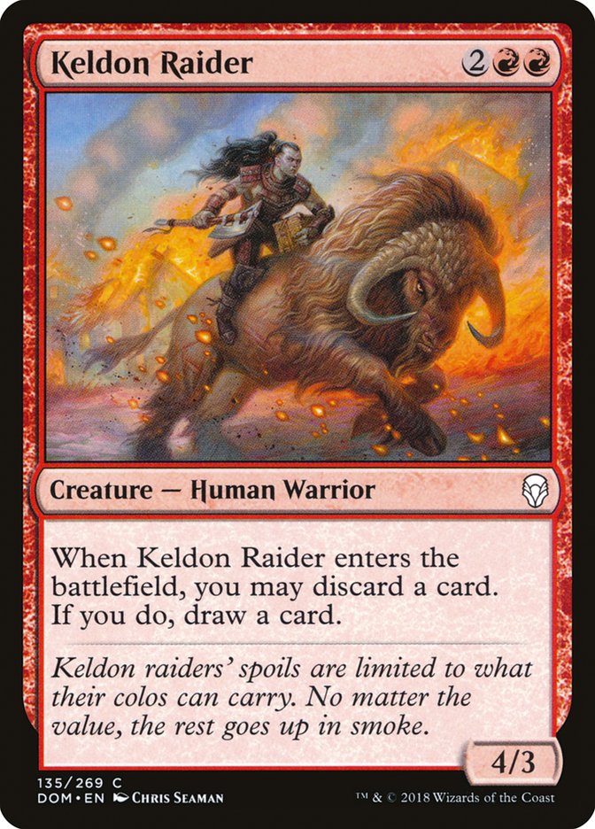 Keldon Raider [Dominaria] | Card Citadel