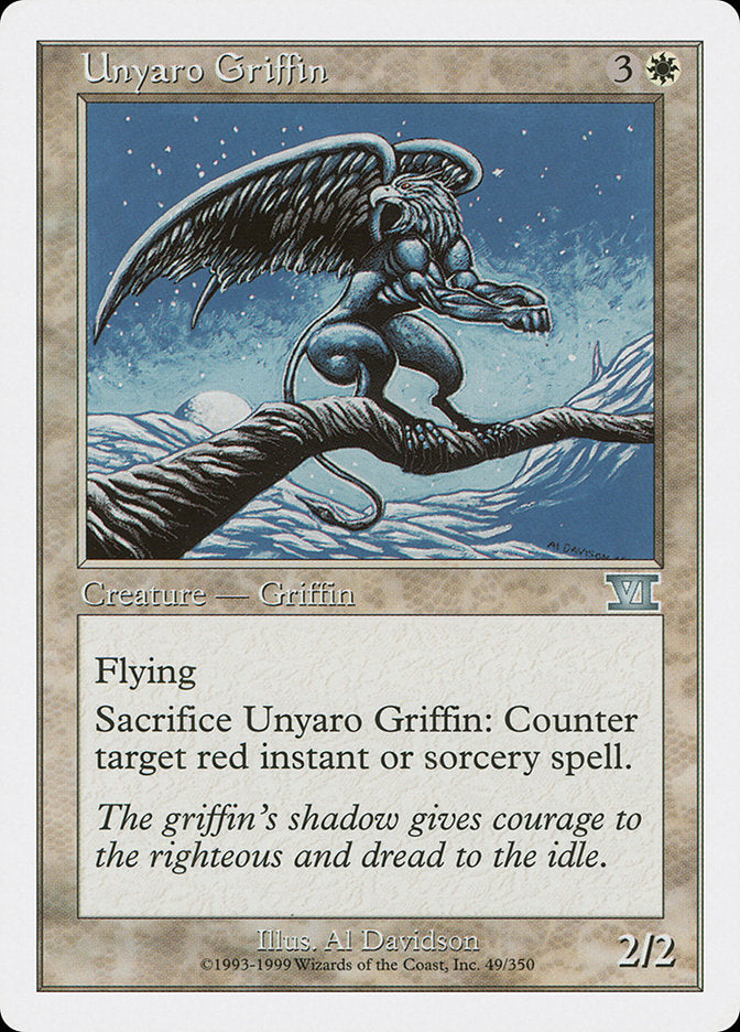 Unyaro Griffin [Classic Sixth Edition] | Card Citadel