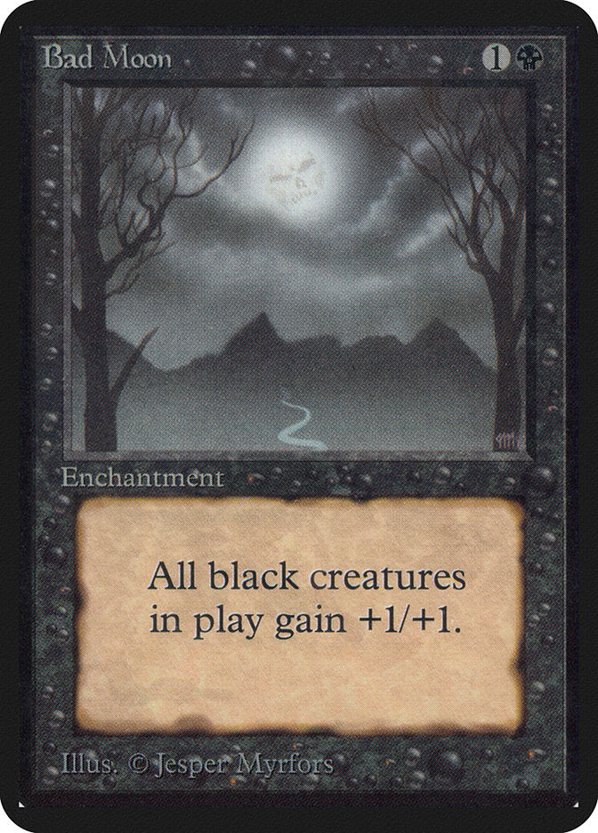 Bad Moon [Limited Edition Alpha] | Card Citadel