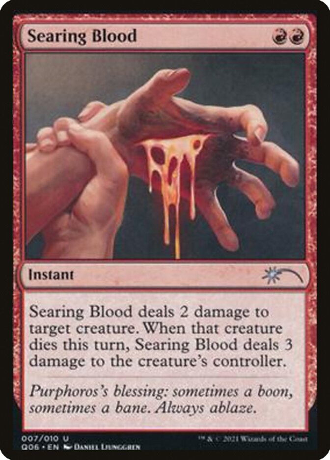 Searing Blood [Pioneer Challenger Decks 2021] | Card Citadel