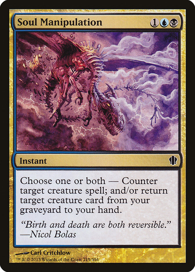 Soul Manipulation [Commander 2013] | Card Citadel