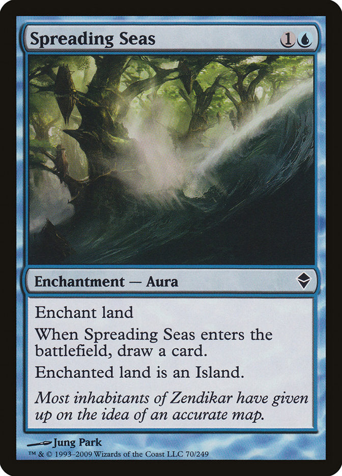 Spreading Seas [Zendikar] | Card Citadel