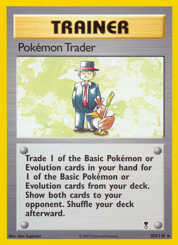 Pokemon Trader (103/110) [Legendary Collection] | Card Citadel