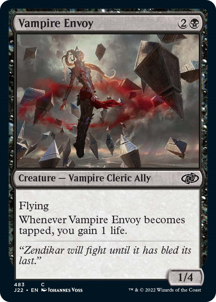 Vampire Envoy [Jumpstart 2022] | Card Citadel