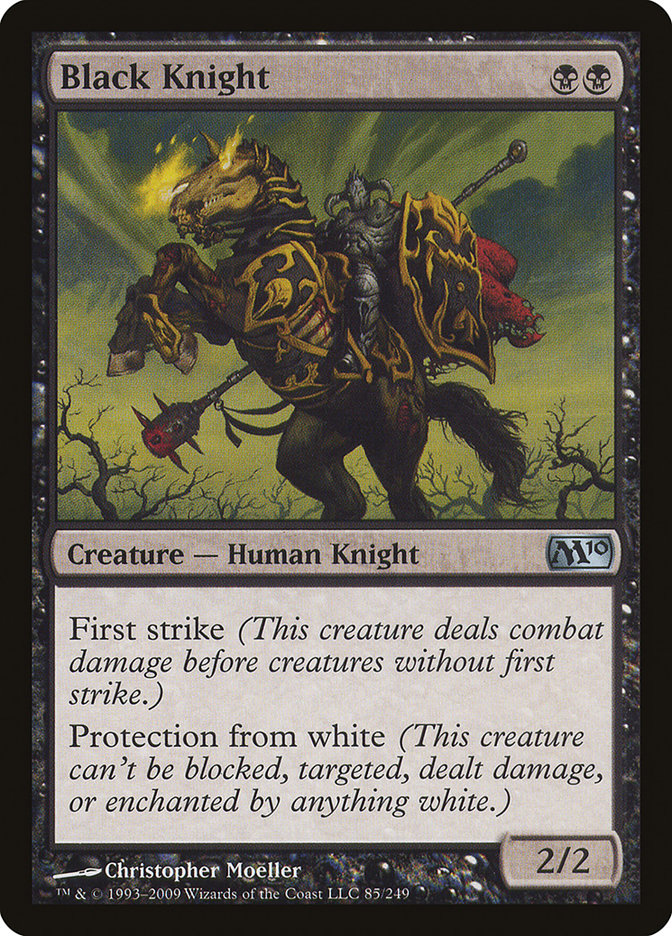 Black Knight [Magic 2010] | Card Citadel