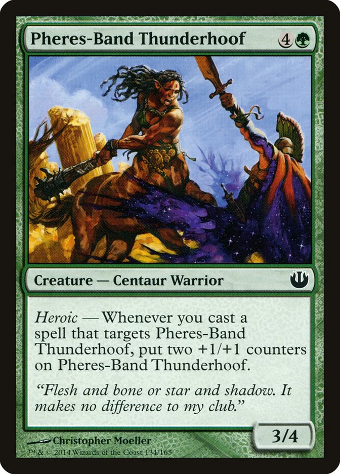 Pheres-Band Thunderhoof [Journey into Nyx] | Card Citadel