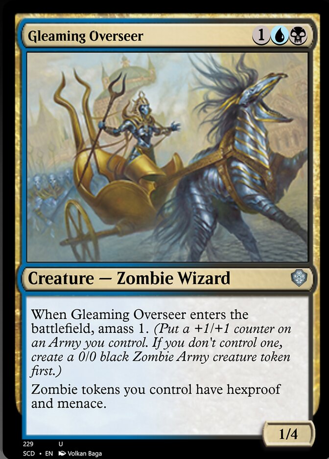 Gleaming Overseer [Starter Commander Decks] | Card Citadel