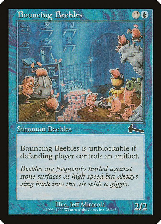 Bouncing Beebles [Urza's Legacy] | Card Citadel
