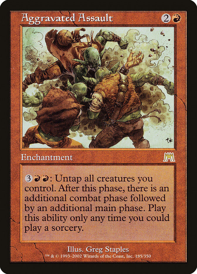 Aggravated Assault [Onslaught] | Card Citadel