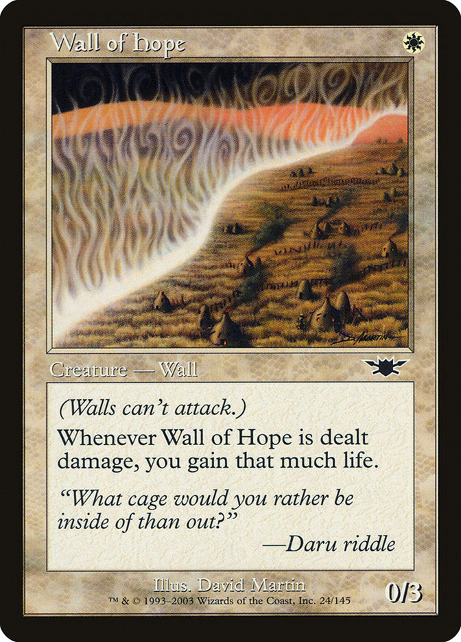 Wall of Hope [Legions] | Card Citadel