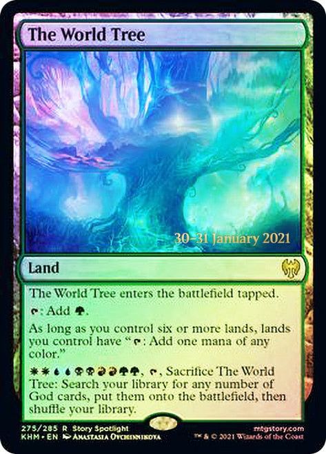 The World Tree  [Kaldheim Prerelease Promos] | Card Citadel