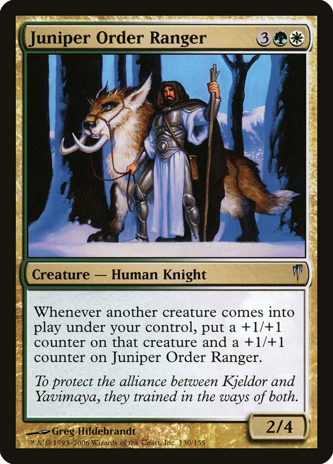 Juniper Order Ranger [Coldsnap] | Card Citadel