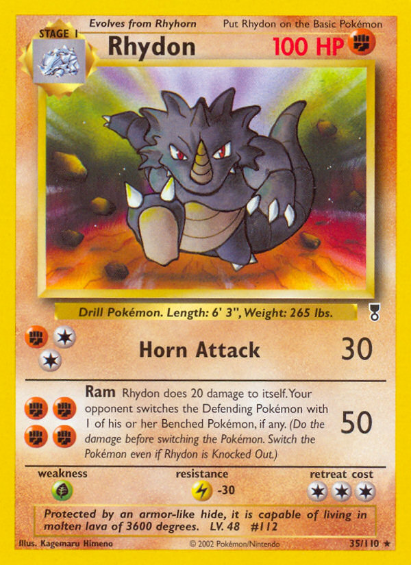 Rhydon (35/110) [Legendary Collection] | Card Citadel