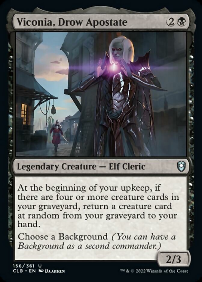 Viconia, Drow Apostate [Commander Legends: Battle for Baldur's Gate] | Card Citadel