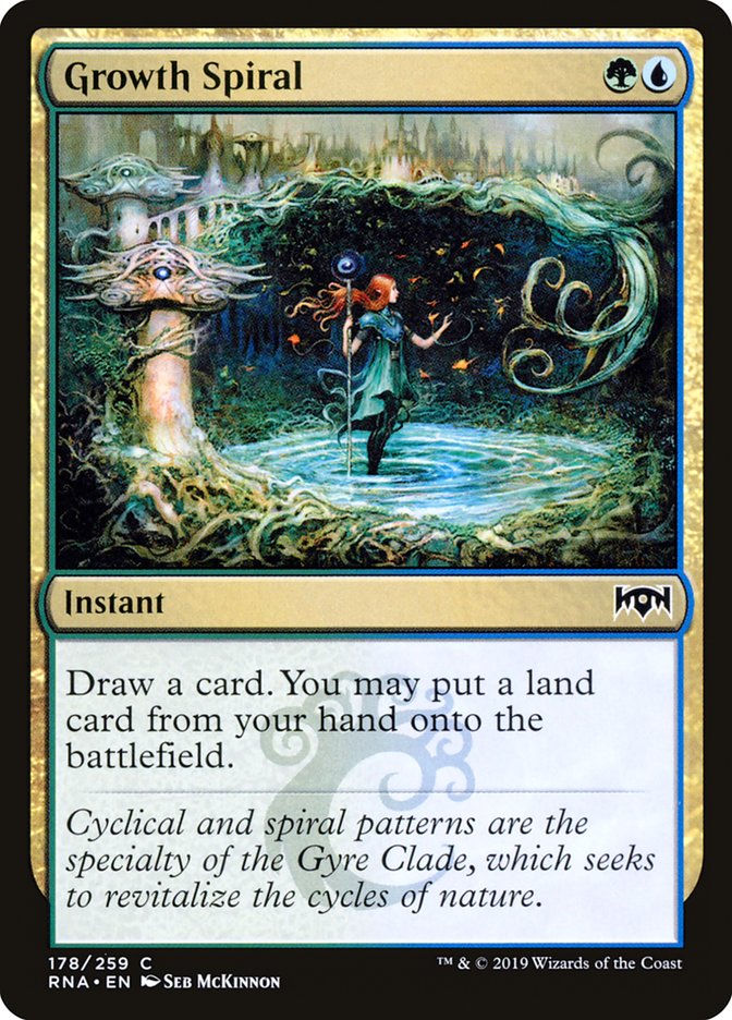 Growth Spiral [Ravnica Allegiance] | Card Citadel