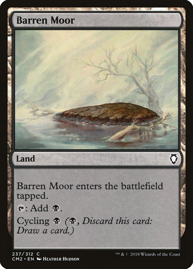 Barren Moor [Commander Anthology Volume II] | Card Citadel