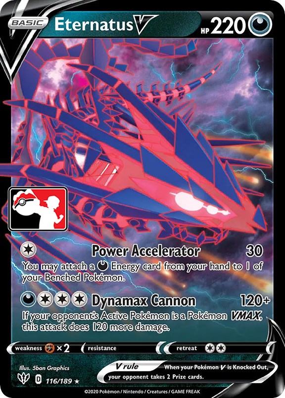 Eternatus V (116/189) [Prize Pack Series One] | Card Citadel