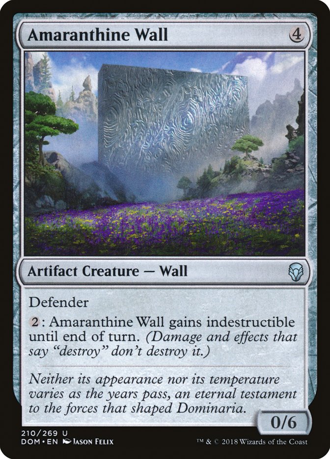 Amaranthine Wall [Dominaria] | Card Citadel