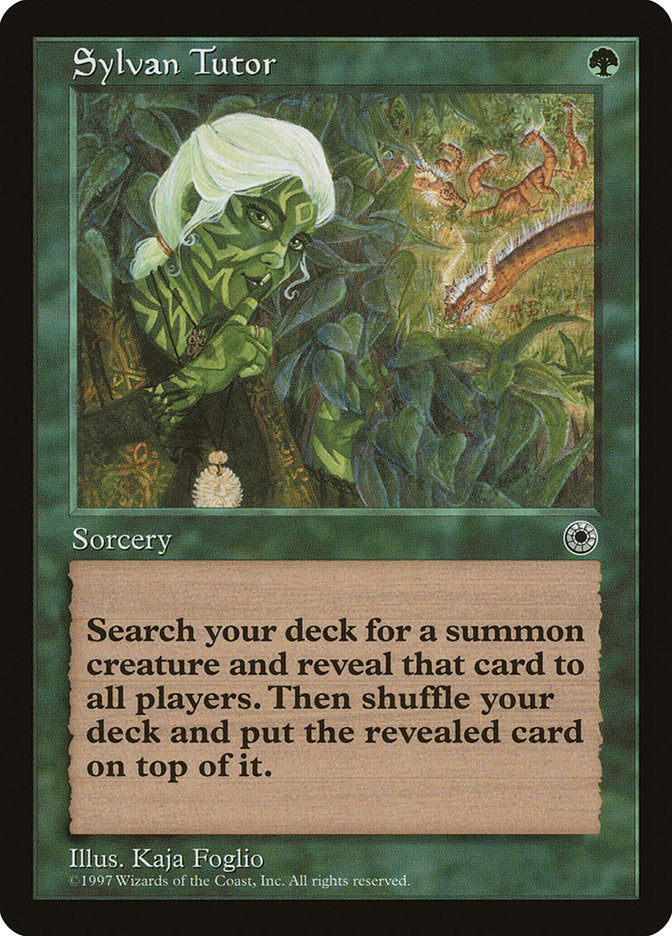 Sylvan Tutor [Portal] | Card Citadel