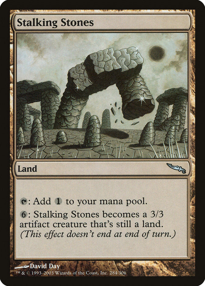 Stalking Stones [Mirrodin] | Card Citadel