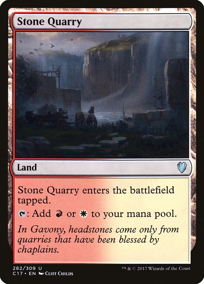 Stone Quarry [Commander 2017] | Card Citadel