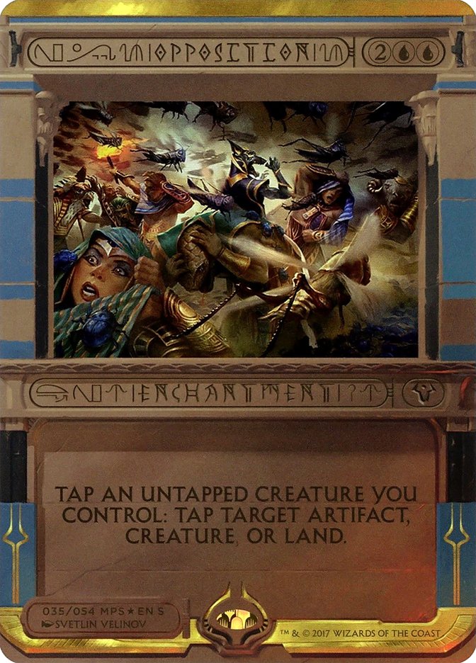 Opposition (Invocation) [Amonkhet Invocations] | Card Citadel