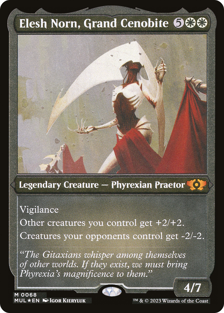Elesh Norn, Grand Cenobite (Serialized) [Multiverse Legends] | Card Citadel