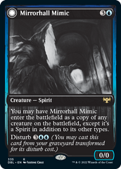 Mirrorhall Mimic // Ghastly Mimicry [Innistrad: Double Feature] | Card Citadel