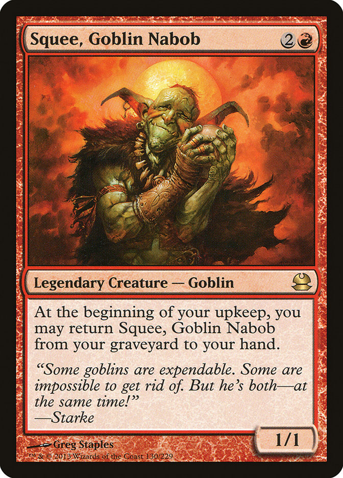 Squee, Goblin Nabob [Modern Masters] | Card Citadel