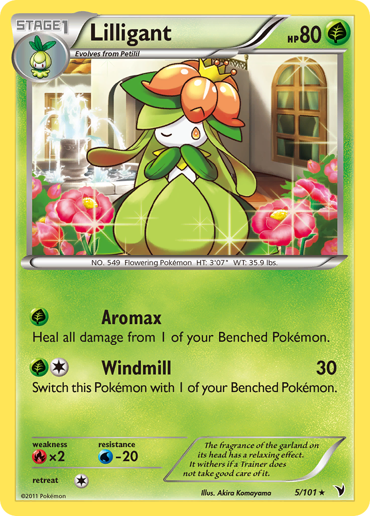 Lilligant (5/101) [Black & White: Noble Victories] | Card Citadel