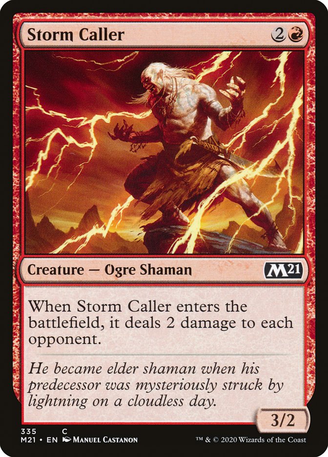 Storm Caller [Core Set 2021] | Card Citadel
